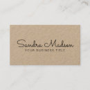 Search for kraft business cards Consultant