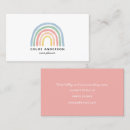 Search for rainbow business cards Modern