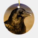 Search for black crow christmas tree decorations Raven