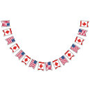 Search for canadian bunting flags America