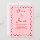 Search for pink border wedding invitations Rustic