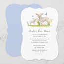 Search for sheep baby shower invitations Animal