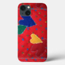 Search for multicolor hearts cases Red