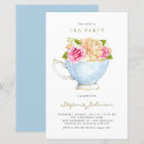 Search for garden tea party invitations Teacup
