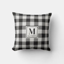 Search for black white checkered cushions Family