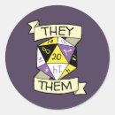 Search for tabletop gaming stickers D20