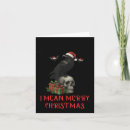 Search for crow christmas cards Goth