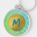 Search for teal metal key rings Glam