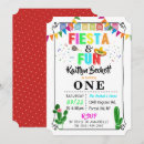 Search for fiesta 1st birthday invitations Sombrero