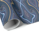 Search for blue agate wrapping paper Gold