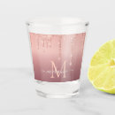 Search for monogram shot glasses Glitter