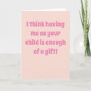 Search for sarcastic mothers day cards Humour