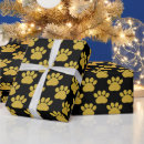 Search for pet wrapping paper Gold