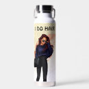 Search for pink glitter water bottles Black