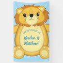 Search for blue lion baby shower party decor Safari