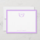 Search for royals note cards Monogrammed