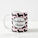 Search for pink dachshund mugs Mum