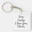 Search for i love names key rings Cute