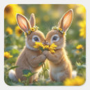 Search for rabbit couple stickers Bunny
