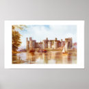 Search for mediaeval castle art Wales