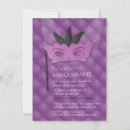 Search for masquerade prom invitations Mardi gras