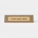 Search for art deco name plates Pattern