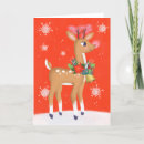 Search for rudolph cards Vintage