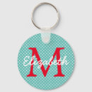 Search for polka dot monogram key rings Monogrammed