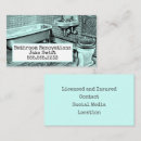 Search for home restoration business cards Builder