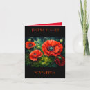 Search for remembrance day cards Poppy