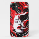 Search for woman portrait iphone cases Watercolor