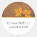 Search for brown and gold wedding stickers Orange