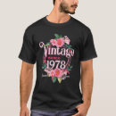 Search for born in 1978 tshirts Birthday