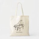 Search for piano teacher gifts Black and white