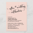 Search for post wedding reception invitations Typography