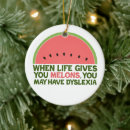 Search for humorous christmas tree decorations Cute