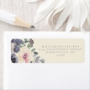 Search for floral purple return address labels Boho