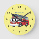 Search for fire truck clocks Cute