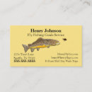 Search for fishing guide business cards Vintage