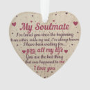Search for soulmate christmas tree decorations Heart