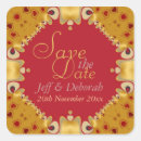 Search for red heart save the date stickers Stylish