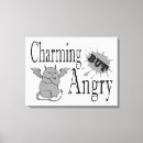 Search for angry canvas prints Cat
