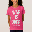 Search for war is over tshirts Peace