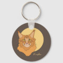 Search for maine coon key rings Illustration