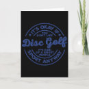 Search for frisbee throwing cards Fairway