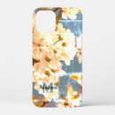 Search for flower blossom iphone cases Blue