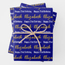 Search for navy blue white and party wrapping paper Pattern