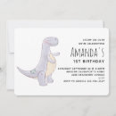 Search for funny dinosaur birthday invitations Animal