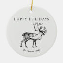 Search for vintage deer christmas tree decorations Xmas