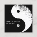 Search for yin yang business cards Martial arts